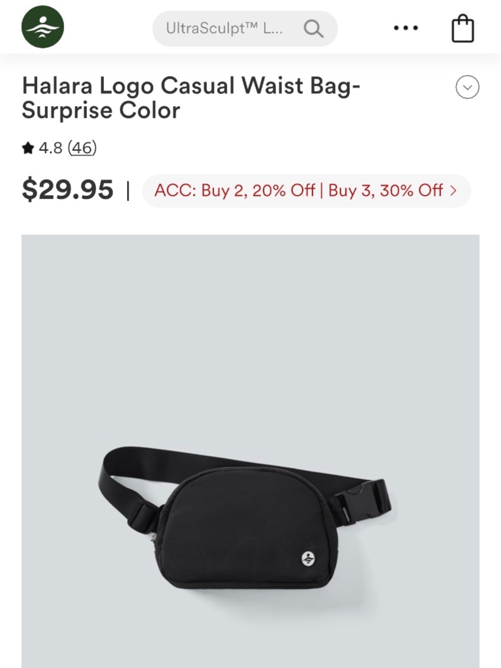 HALARA bag black